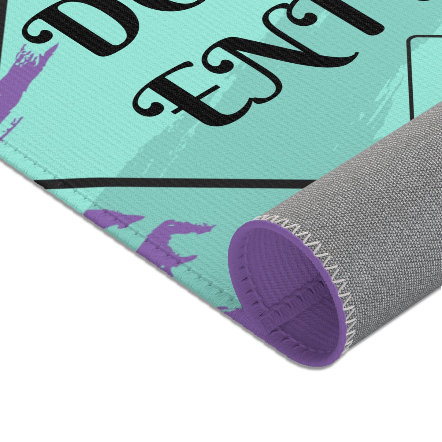 DCAL Kitchen Accessories "Do Not Enter" Area Rugs