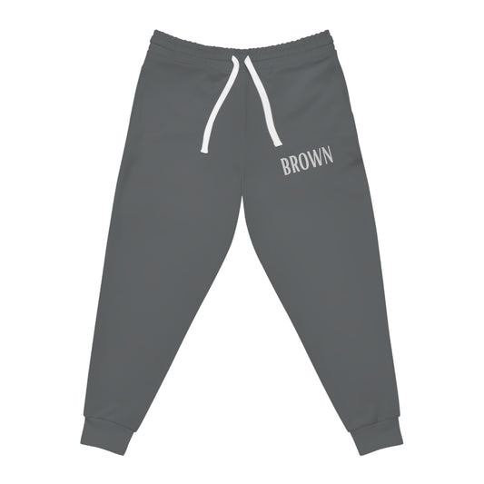 DCAL Brown Collection Bottoms "Deep Heather" Athletic Joggers