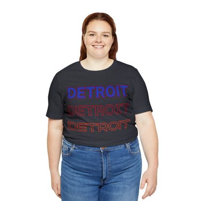 DCAL Downtown Diaries "Detroit" Unisex Jersey Short Sleeve Tee