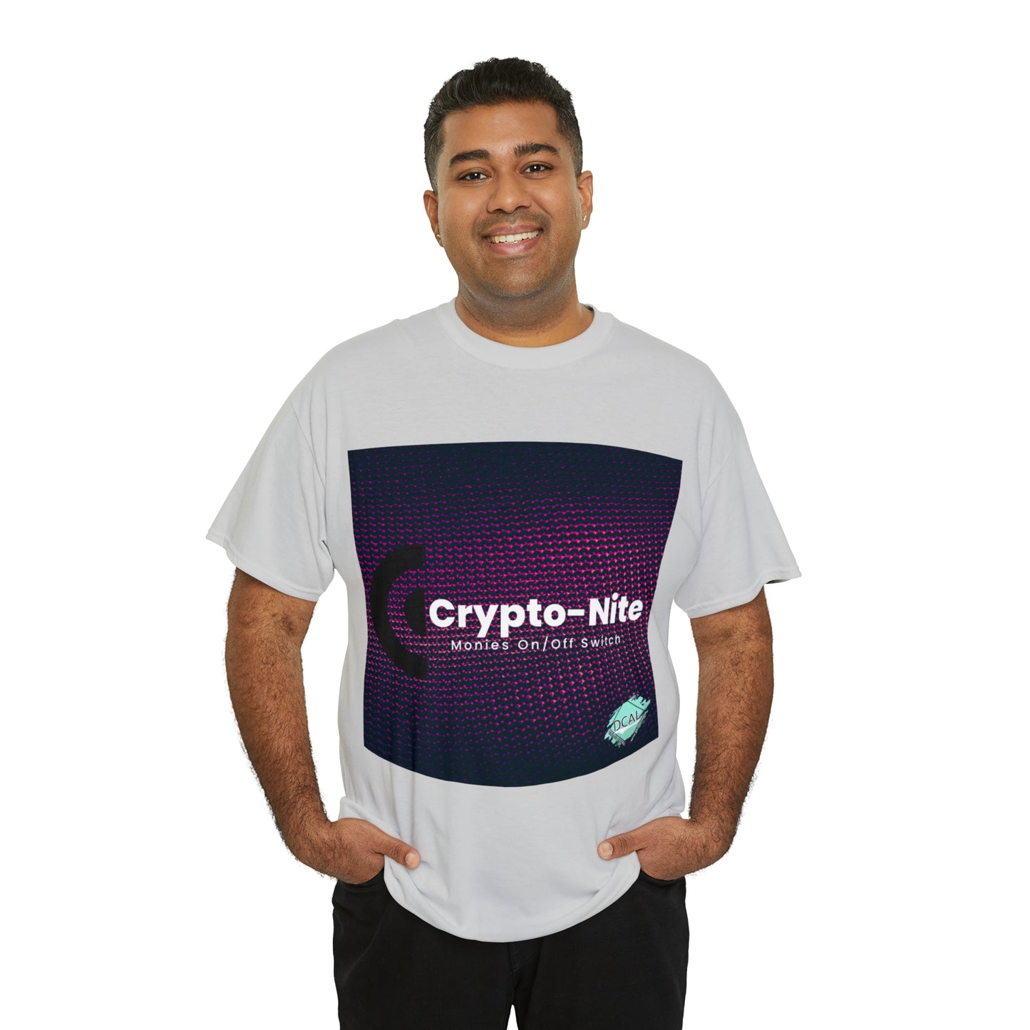 DCAL Graphic Tees "Crypto-Nite" Unisex Heavy Cotton Tee