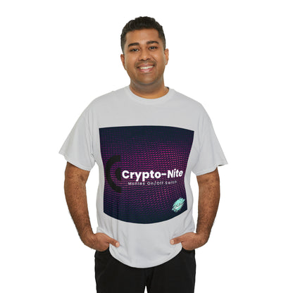 DCAL Graphic Tees "Crypto-Nite" Unisex Heavy Cotton Tee