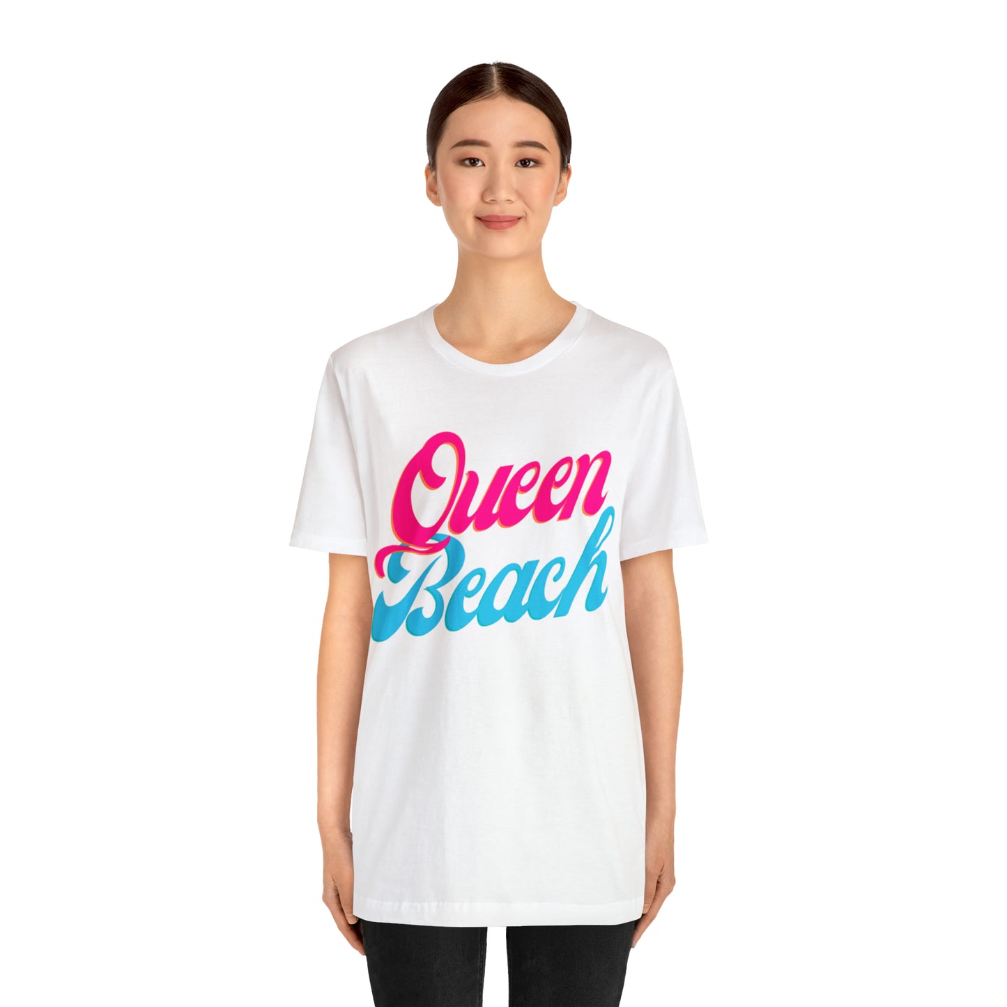 DCAL Beach Collection "Queen Beach" Unisex Jersey Short Sleeve Tee