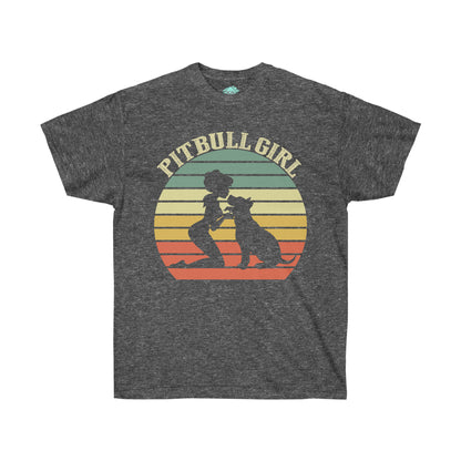 DCAL Pitbull Passion "Pitbull Girl" Unisex Ultra Cotton Tee