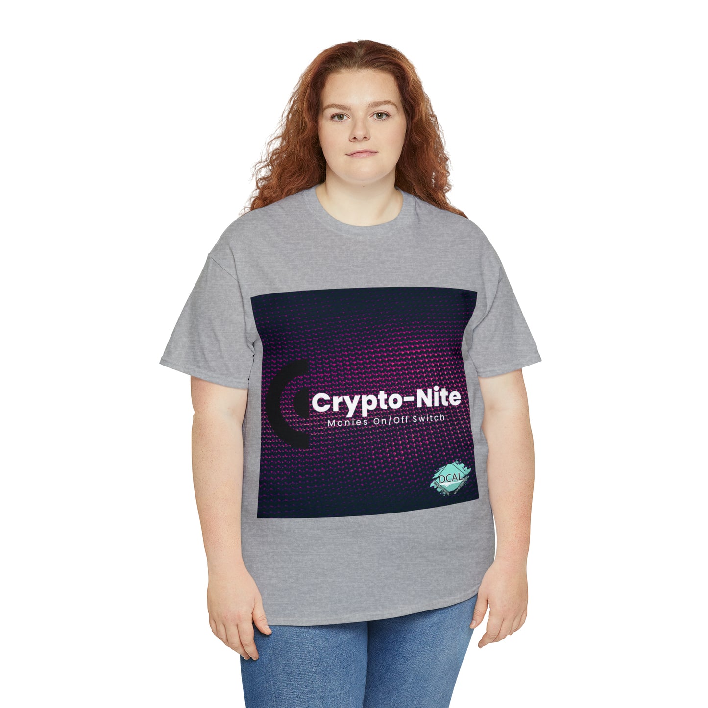 DCAL Graphic Tees "Crypto-Nite" Unisex Heavy Cotton Tee