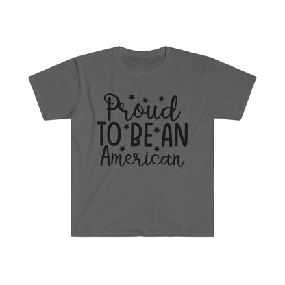 DCAL 4th of July "'Proud" Unisex Softstyle T-Shirt