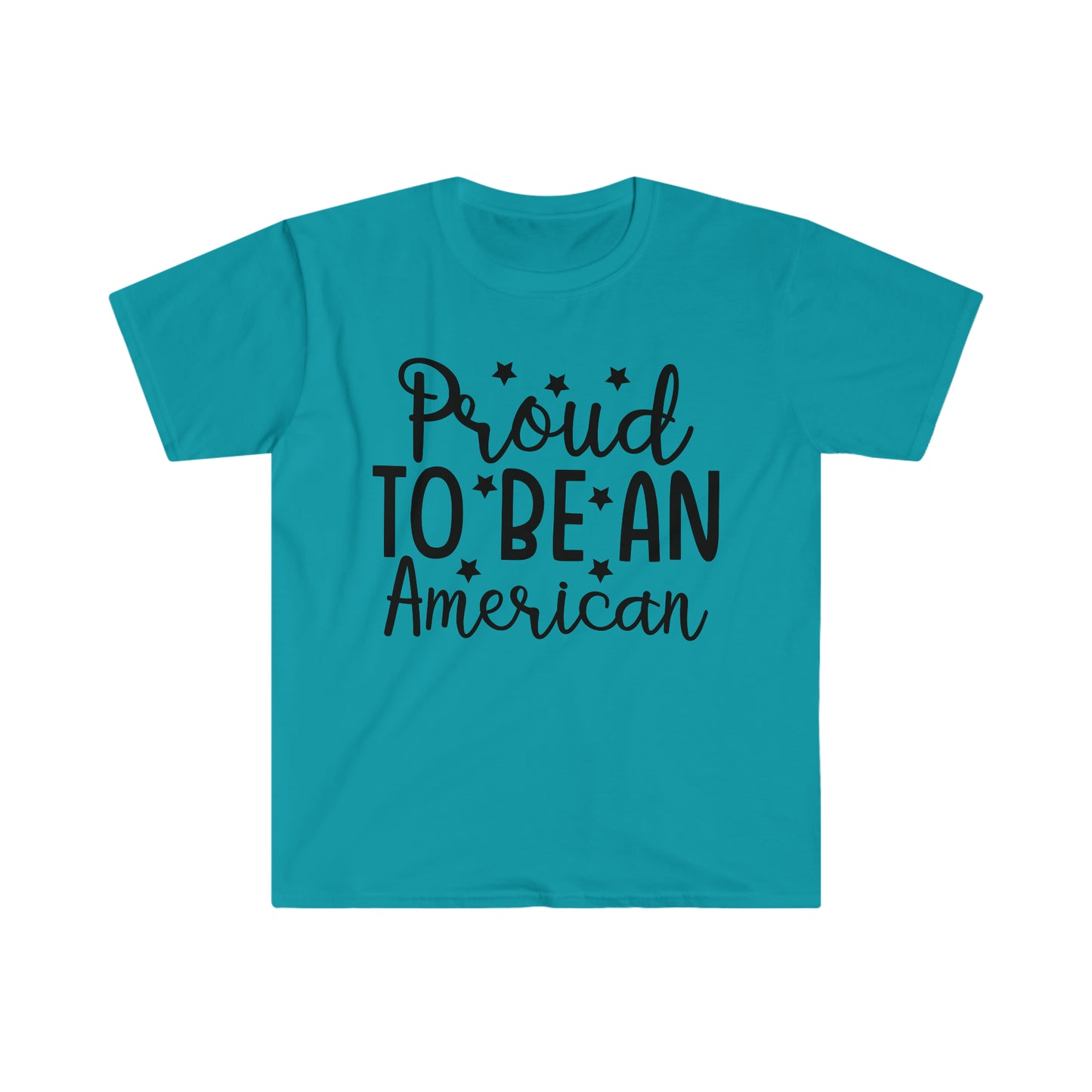 DCAL 4th of July "'Proud" Unisex Softstyle T-Shirt