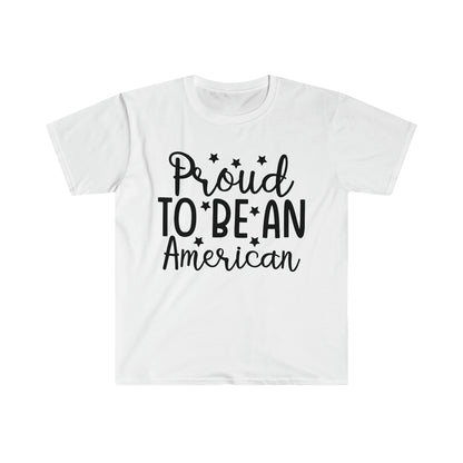 DCAL 4th of July "'Proud" Unisex Softstyle T-Shirt