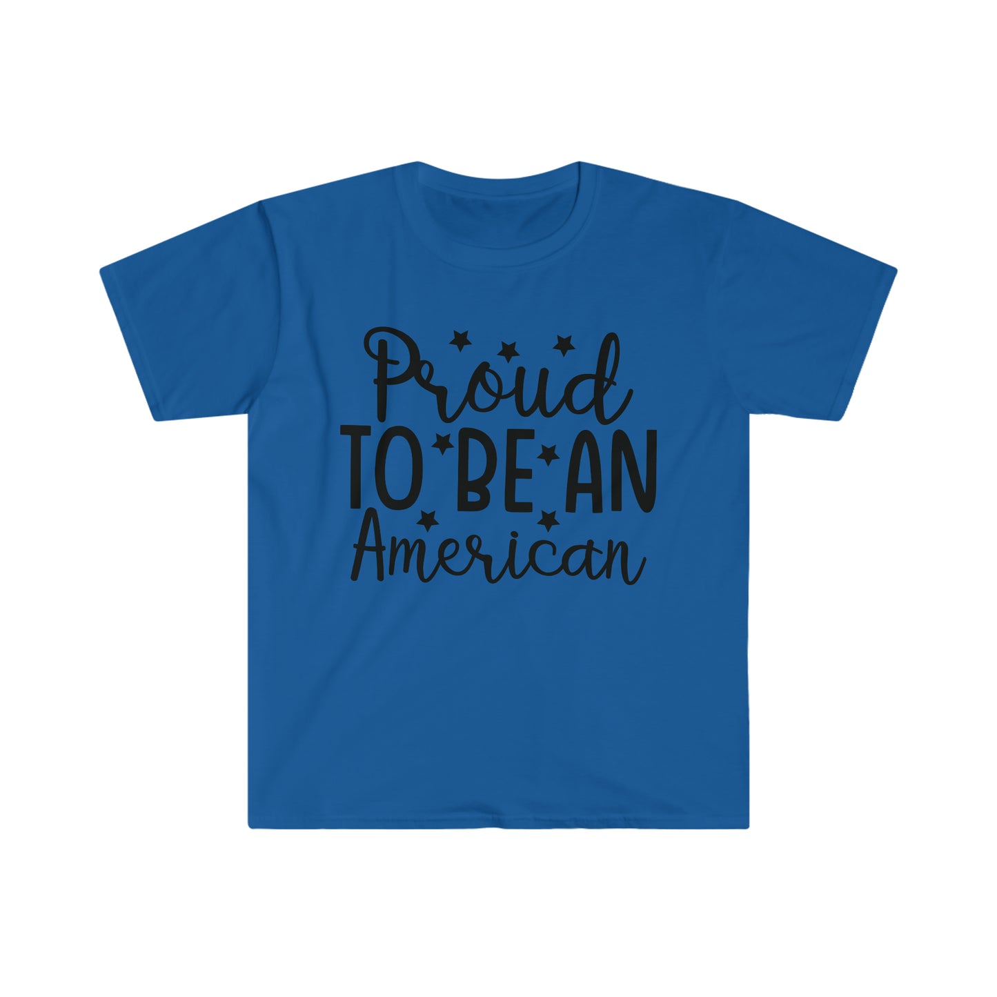 DCAL 4th of July "'Proud" Unisex Softstyle T-Shirt