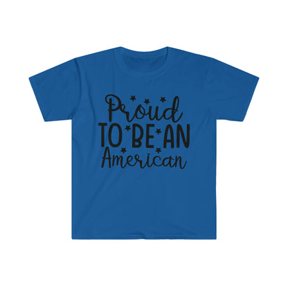 DCAL 4th of July "'Proud" Unisex Softstyle T-Shirt