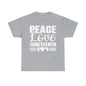 DCAL Juneteenth "Peace, Love (light)"Unisex Heavy Cotton Tee