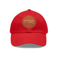 DCAL Brown Collection Accessories "Sarcasm Loading" Hat with Leather Patch (Round)