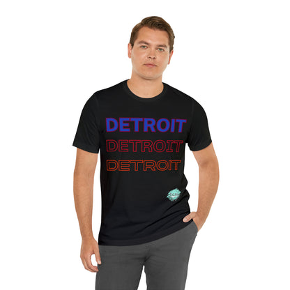 DCAL Downtown Diaries "Detroit" Unisex Jersey Short Sleeve Tee