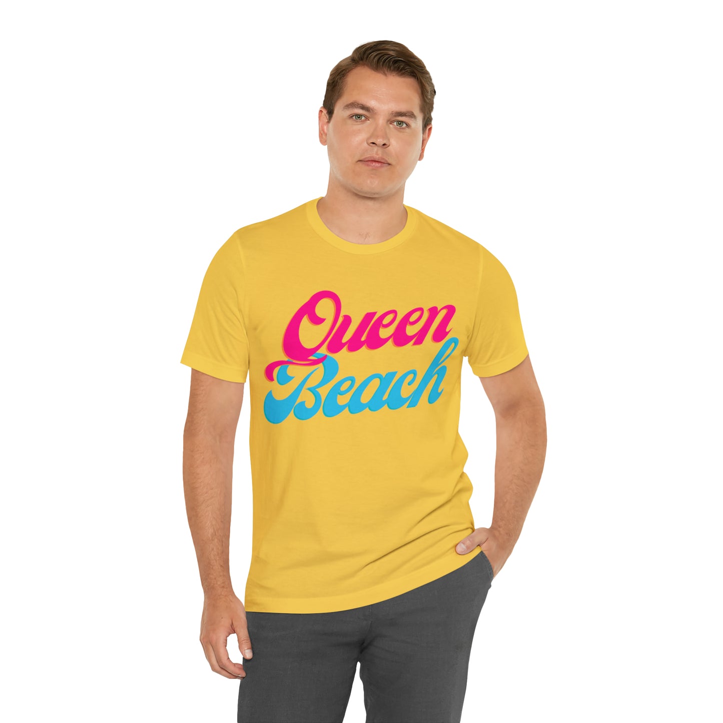 DCAL Beach Collection "Queen Beach" Unisex Jersey Short Sleeve Tee