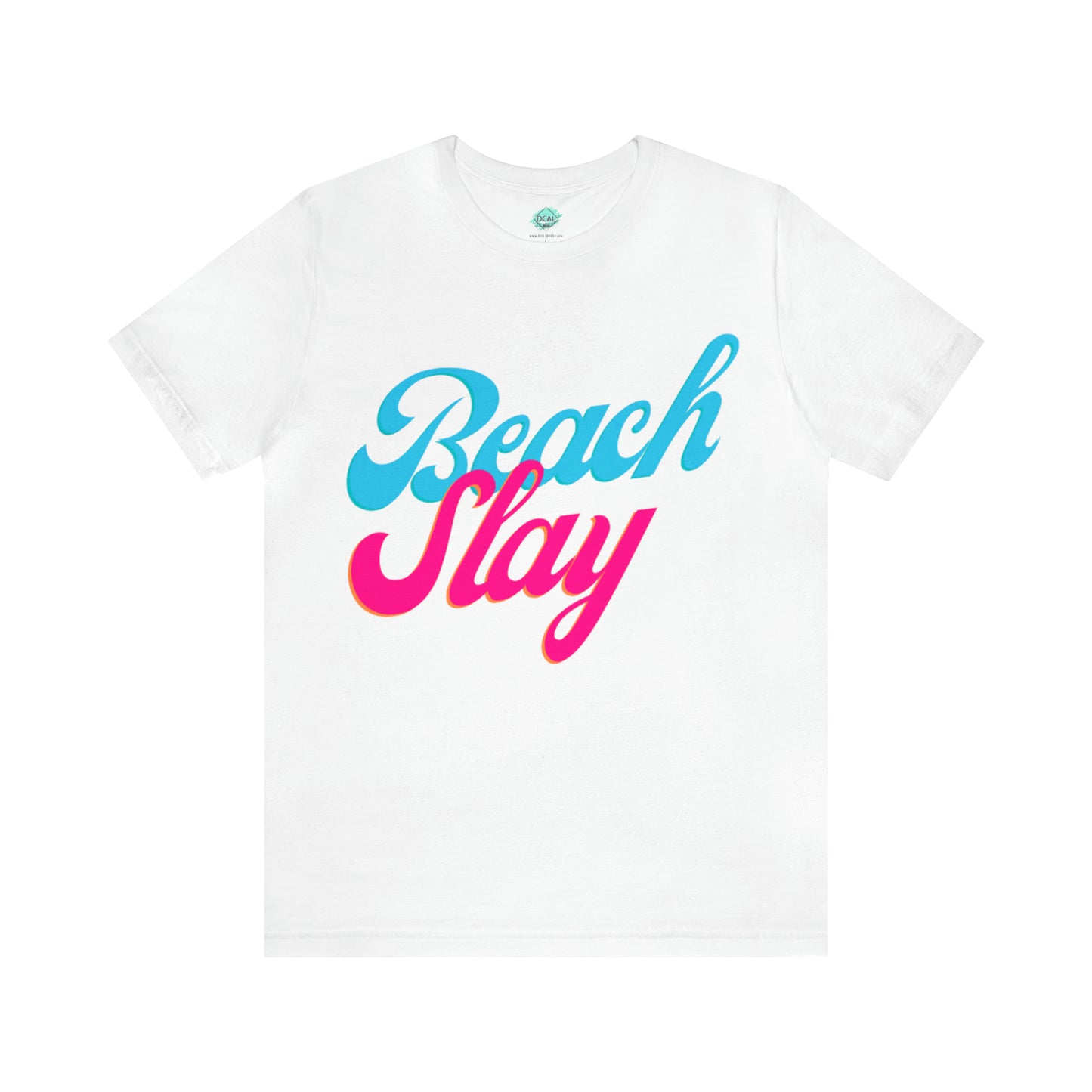 DCAL Beach Collection "Beach Slay" Unisex Jersey Short Sleeve Tee