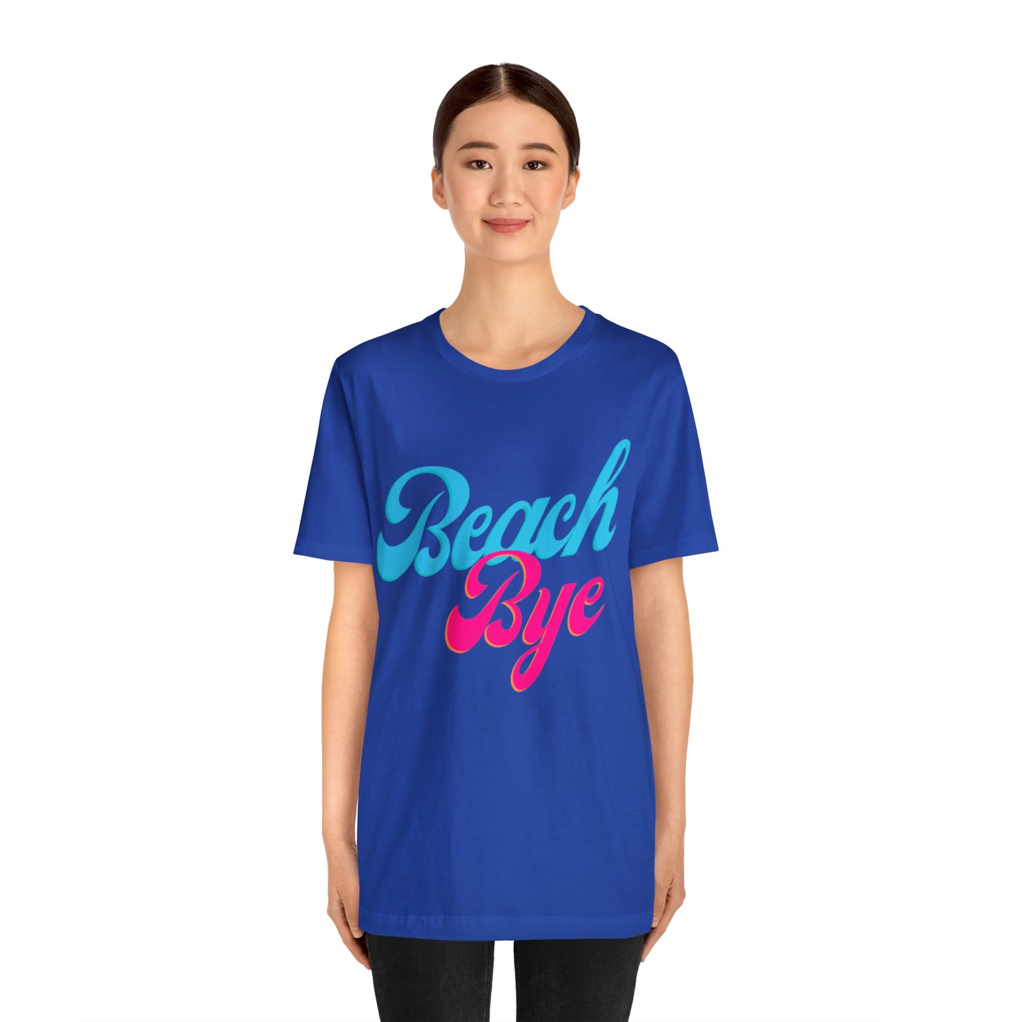 DCAL Beach Collection "Beach Bye" Unisex Jersey Short Sleeve Tee