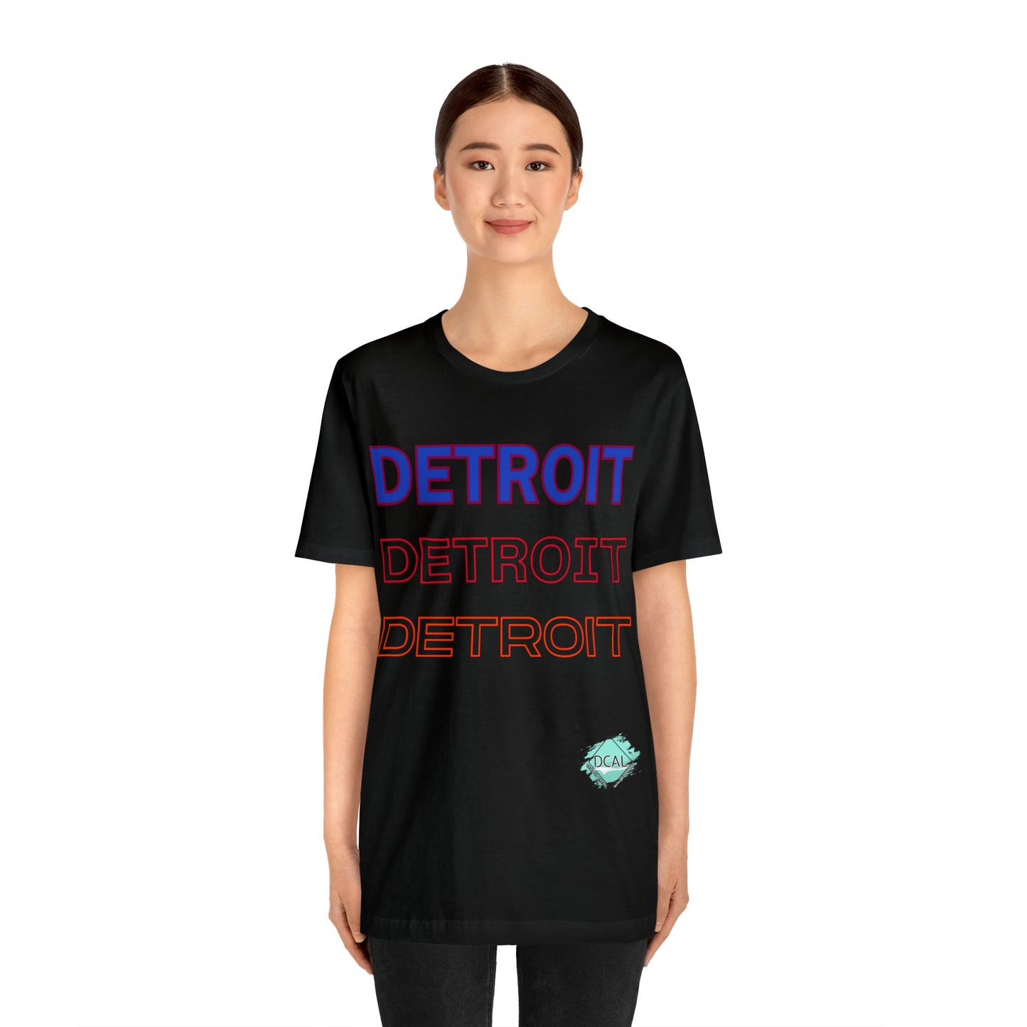 DCAL Downtown Diaries "Detroit" Unisex Jersey Short Sleeve Tee