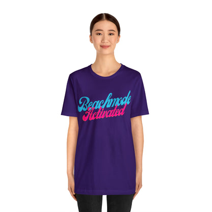 DCAL Beach Collection "Beachmode Activated" Unisex Jersey Short Sleeve Tee