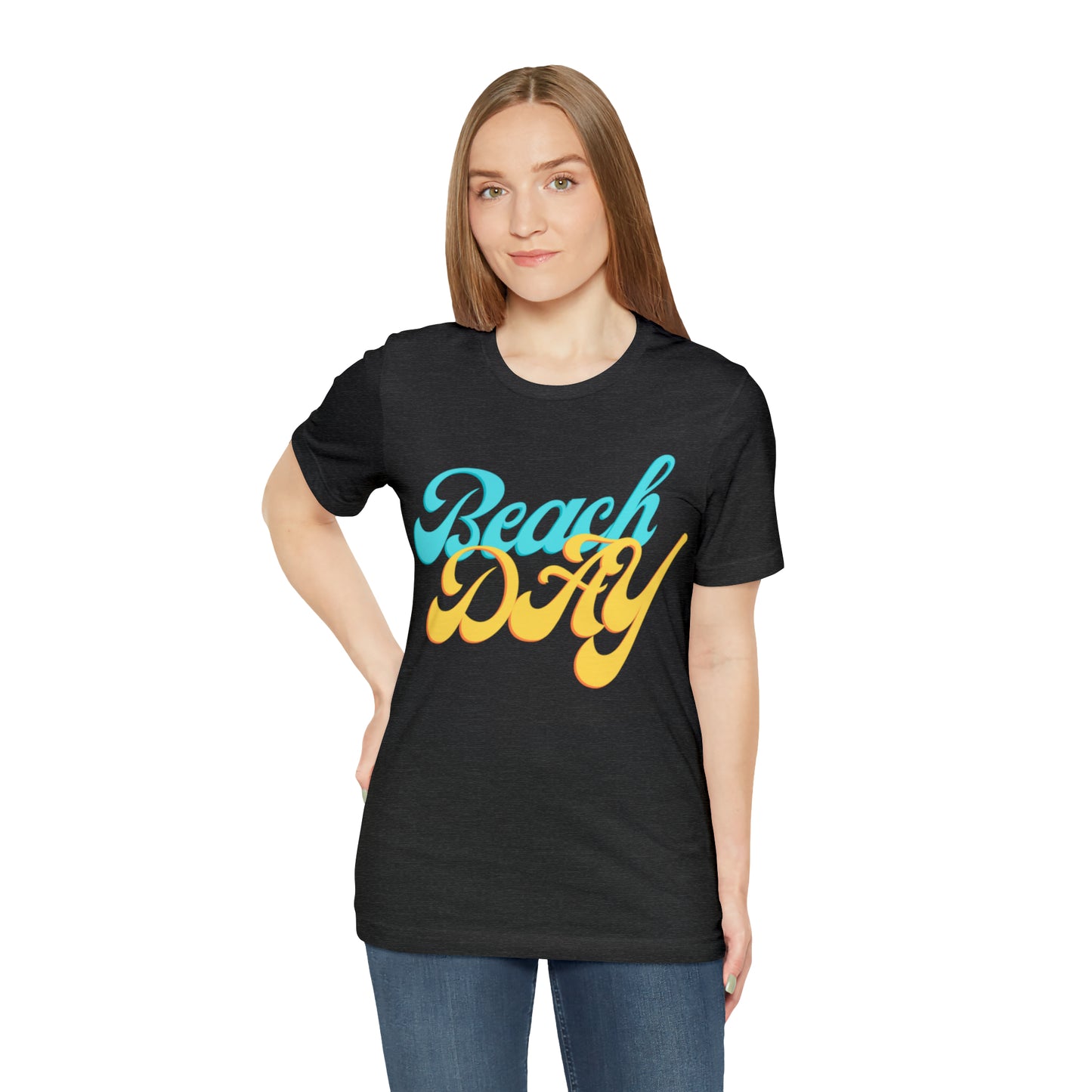 DCAL Beach Collection "Beach Day" Unisex Jersey Short Sleeve Tee