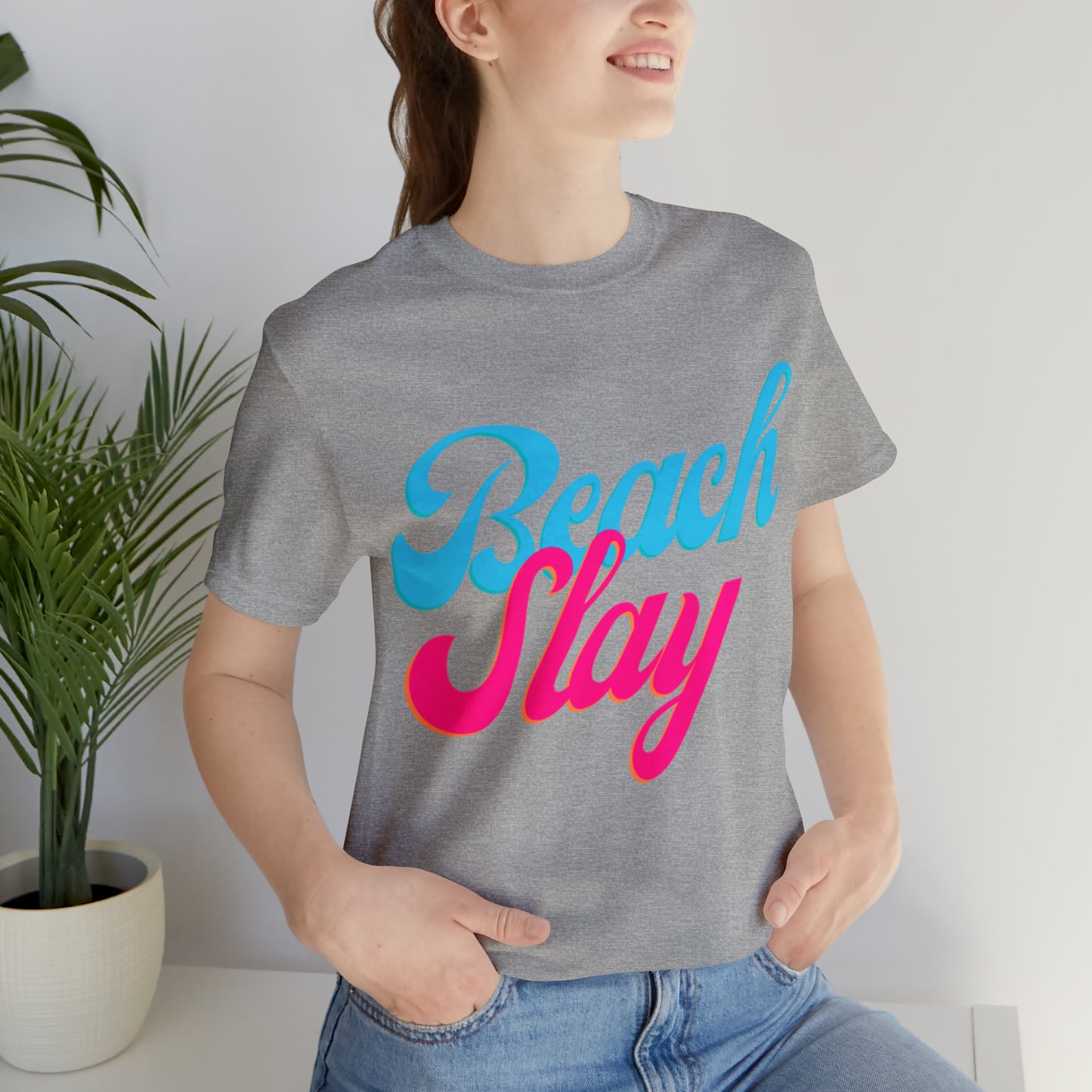 DCAL Beach Collection "Beach Slay" Unisex Jersey Short Sleeve Tee