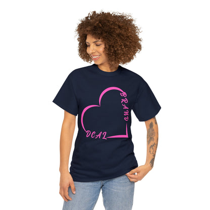 DCAL Graphic Tees "Heart" Unisex Heavy Cotton Tee