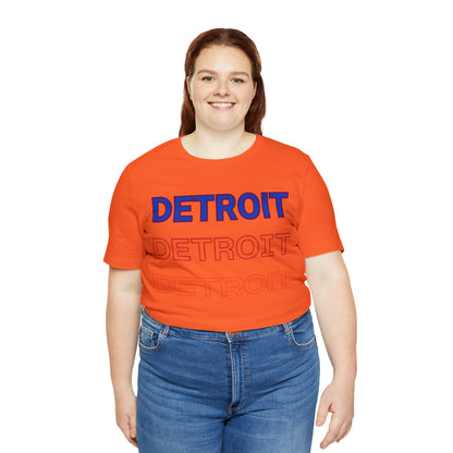 DCAL Downtown Diaries "Detroit" Unisex Jersey Short Sleeve Tee