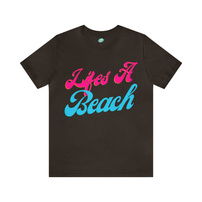 DCAL Beach Collection "Wifes a Beach" Unisex Jersey Short Sleeve Tee