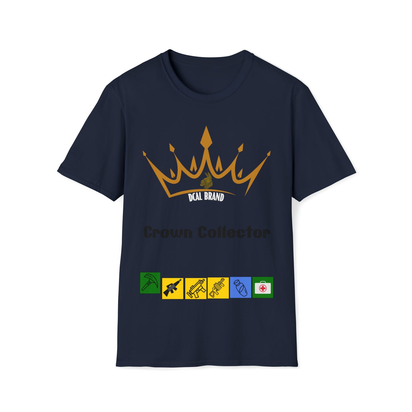 DCAL Graphic Tees "Crown Collector" Unisex Softstyle T-Shirt