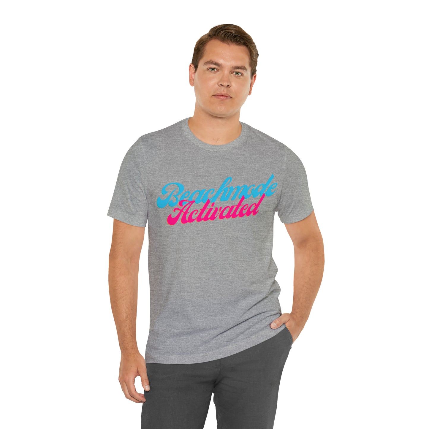 DCAL Beach Collection "Beachmode Activated" Unisex Jersey Short Sleeve Tee