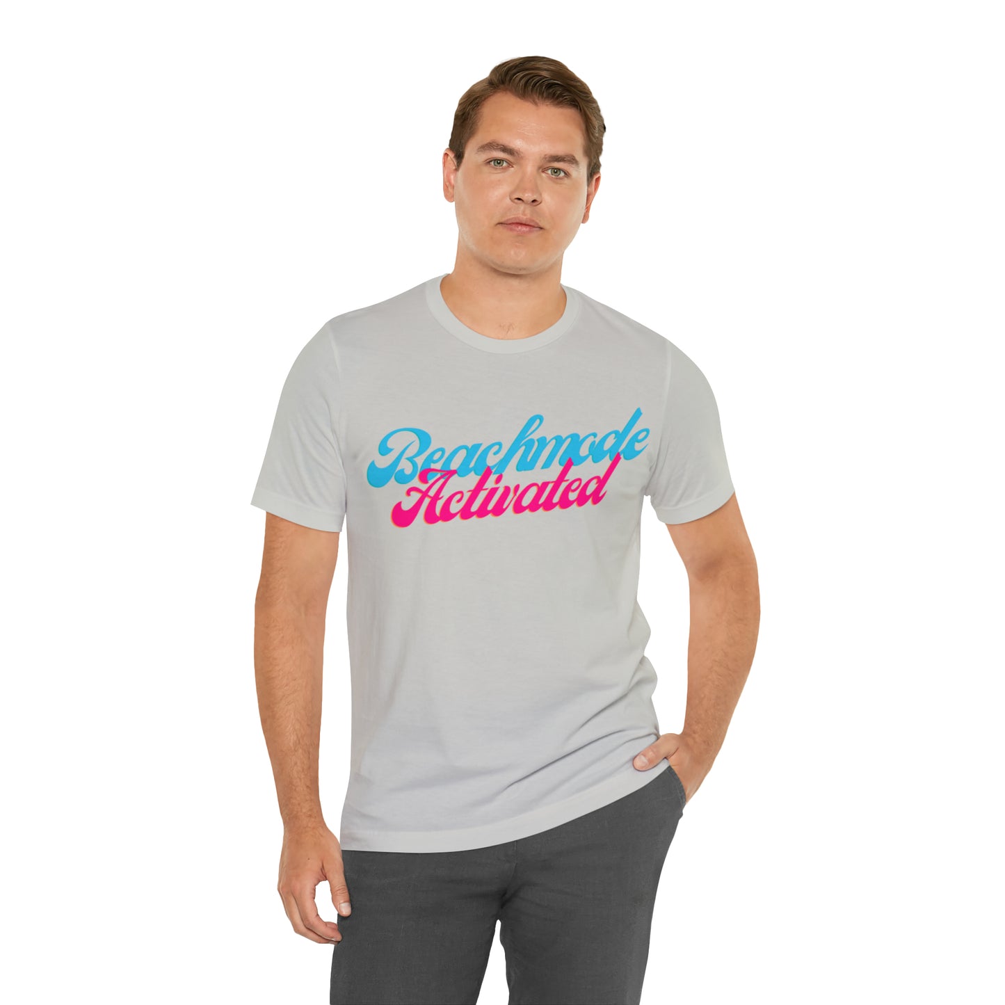 DCAL Beach Collection "Beachmode Activated" Unisex Jersey Short Sleeve Tee