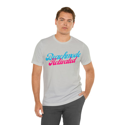 DCAL Beach Collection "Beachmode Activated" Unisex Jersey Short Sleeve Tee