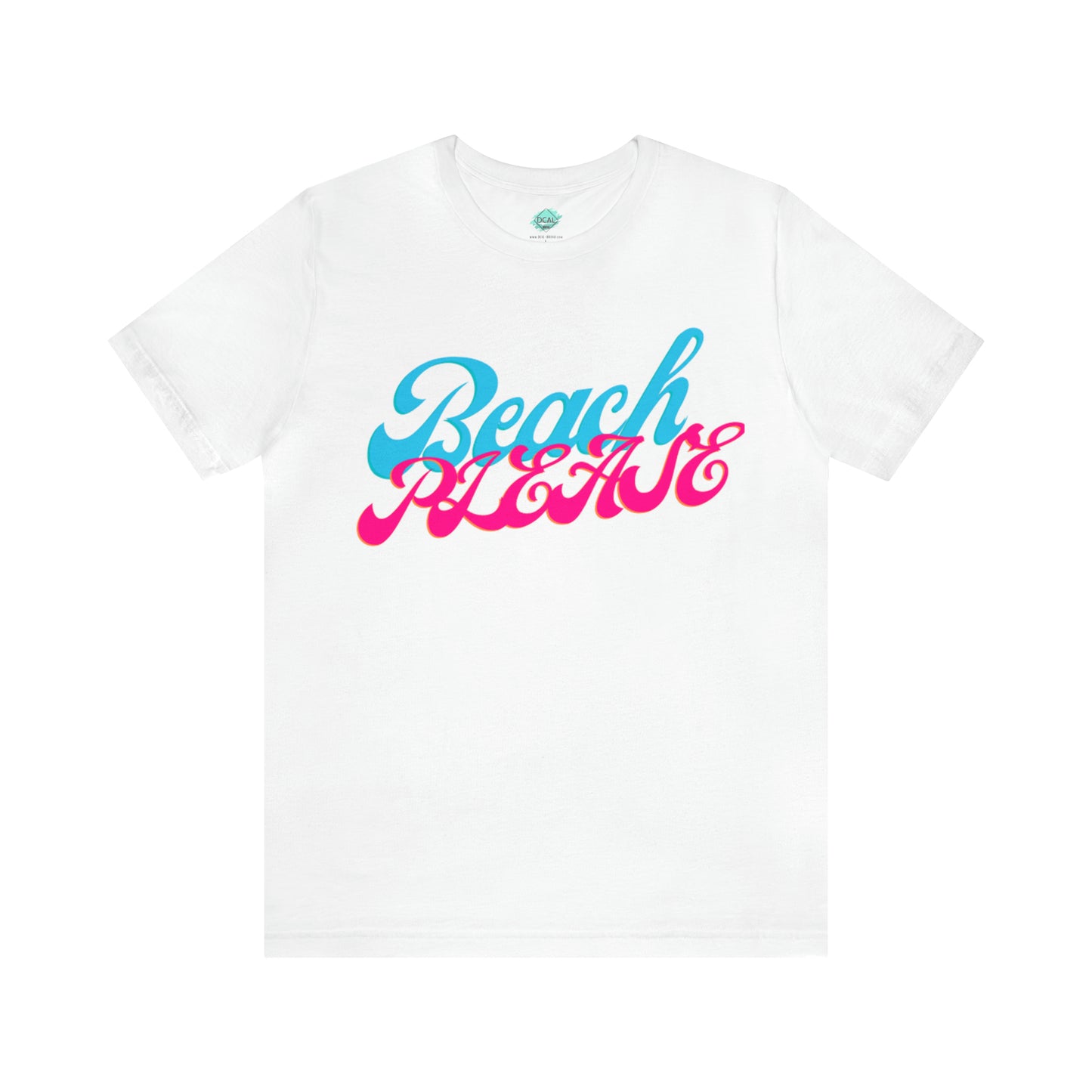 DCAL Beach Collection "Beach Please" Unisex Jersey Short Sleeve