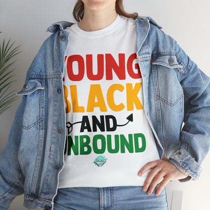 DCAL Juneteenth "Unbound' Unisex Heavy Cotton Tee