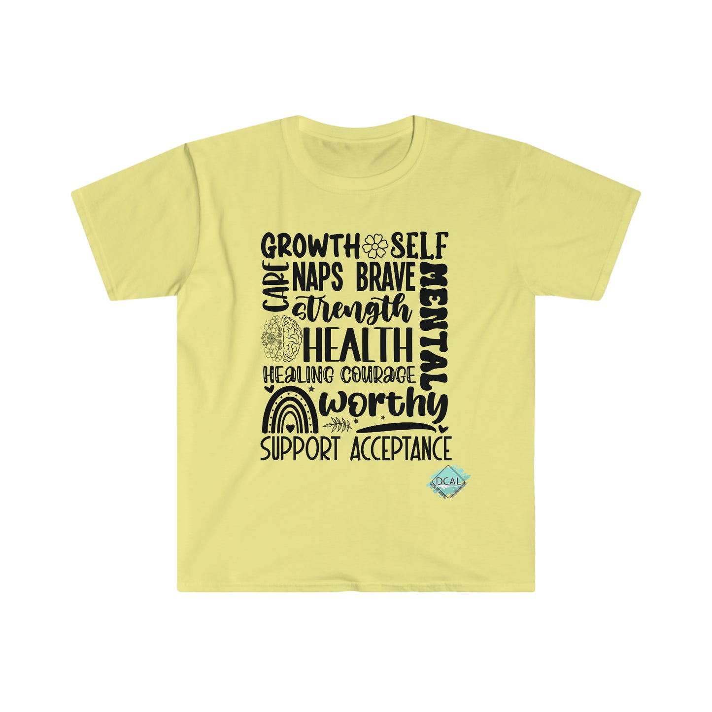 DCAL Strength In Stiches "Growth" Unisex Softstyle T-Shirt