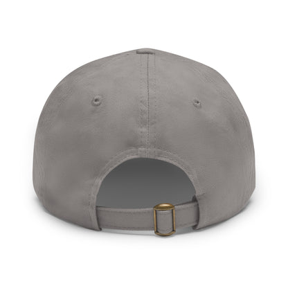 DCAL Accessories "Decaffeinated Human"  Hat with Leather Patch (Rectangle)