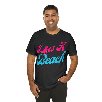 DCAL Beach Collection "Wifes a Beach" Unisex Jersey Short Sleeve Tee