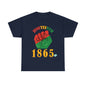 DCAL Juneteenth "1865 Fist" Unisex Heavy Cotton Tee