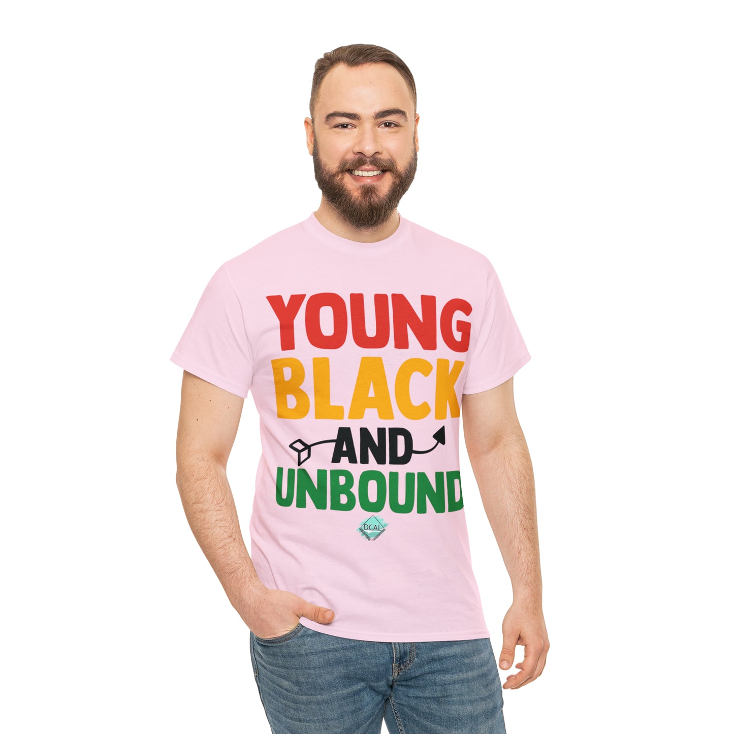 DCAL Juneteenth "Unbound' Unisex Heavy Cotton Tee