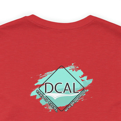 DCAL Minimalist "Paws to Palms" Unisex Jersey Short Sleeve Tee