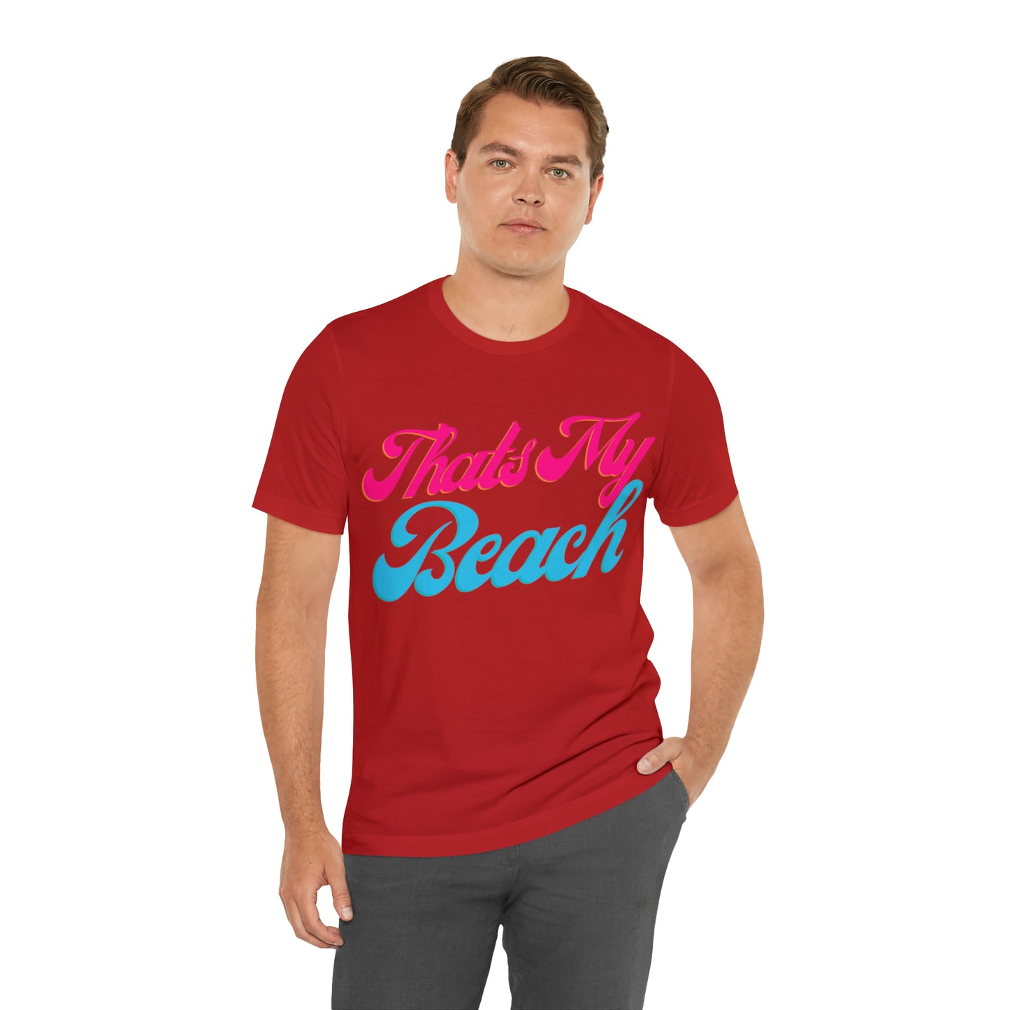 DCAL Beach Collection "Thats My Beach" Unisex Jersey Short Sleeve Tee