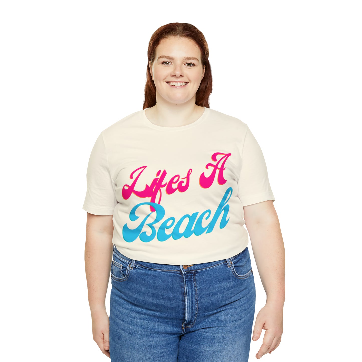 DCAL Beach Collection "Wifes a Beach" Unisex Jersey Short Sleeve Tee