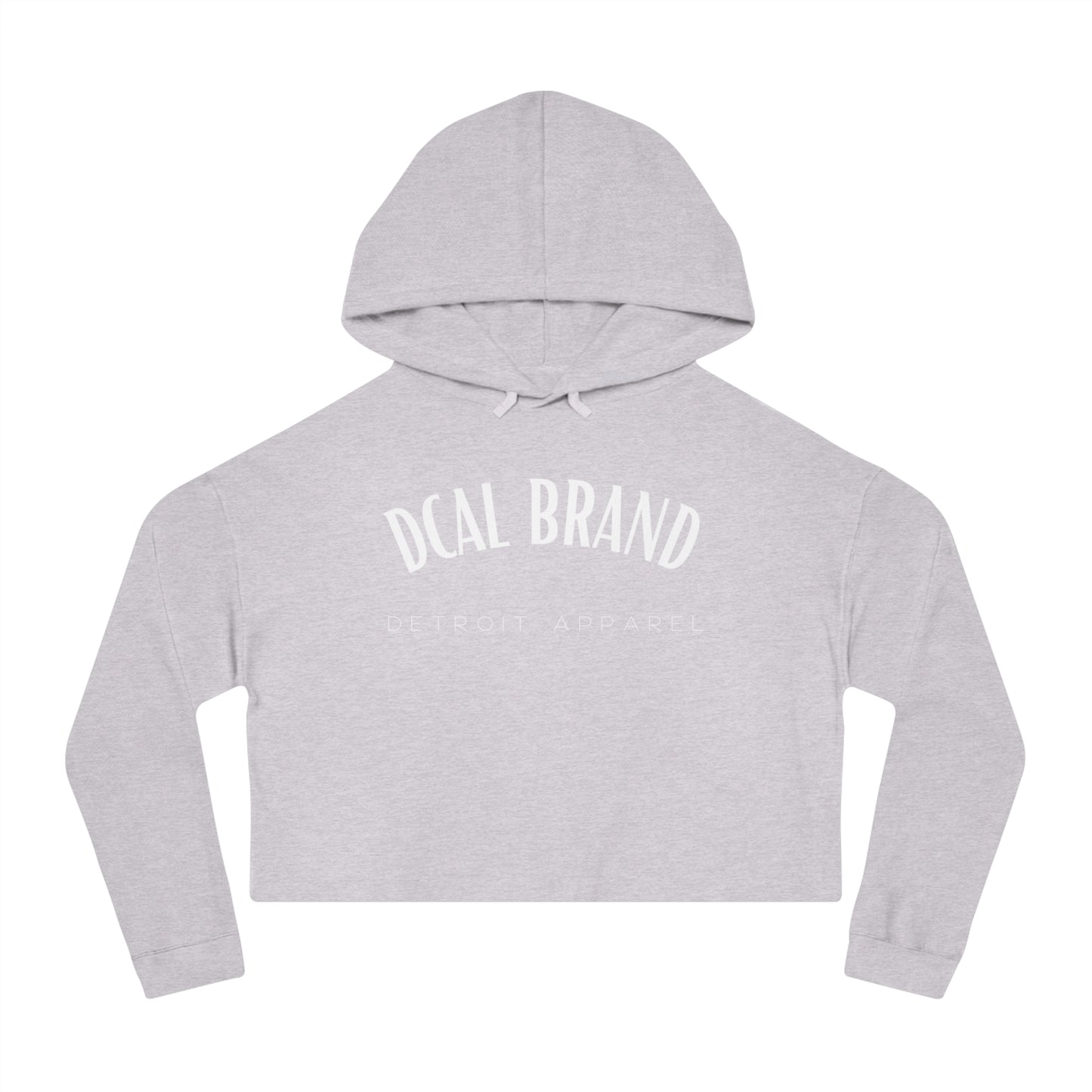 DCAL The Brown Collection Women’s Cropped Hooded Sweatshirt