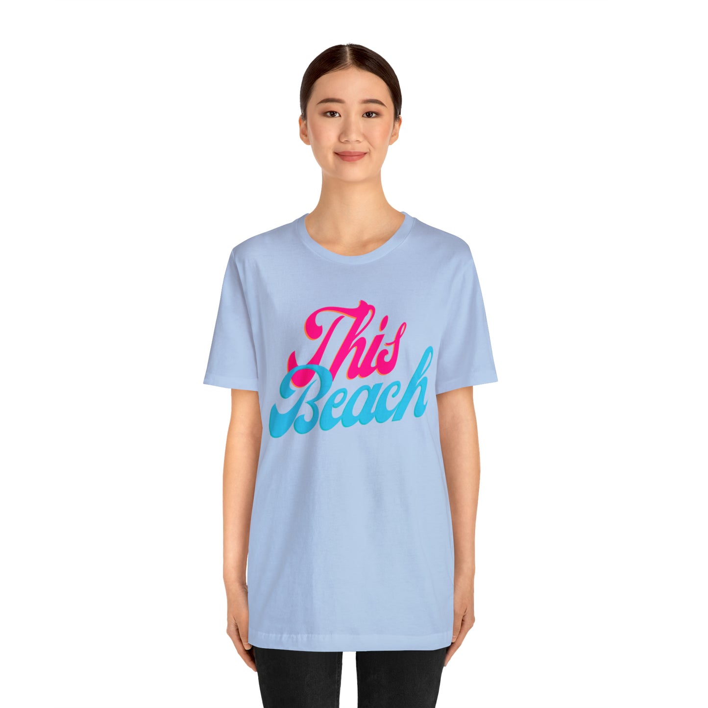 DCAL Beach Collection "This Beach" Unisex Jersey Short Sleeve Tee