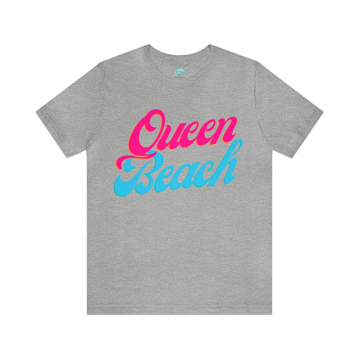 DCAL Beach Collection "Queen Beach" Unisex Jersey Short Sleeve Tee