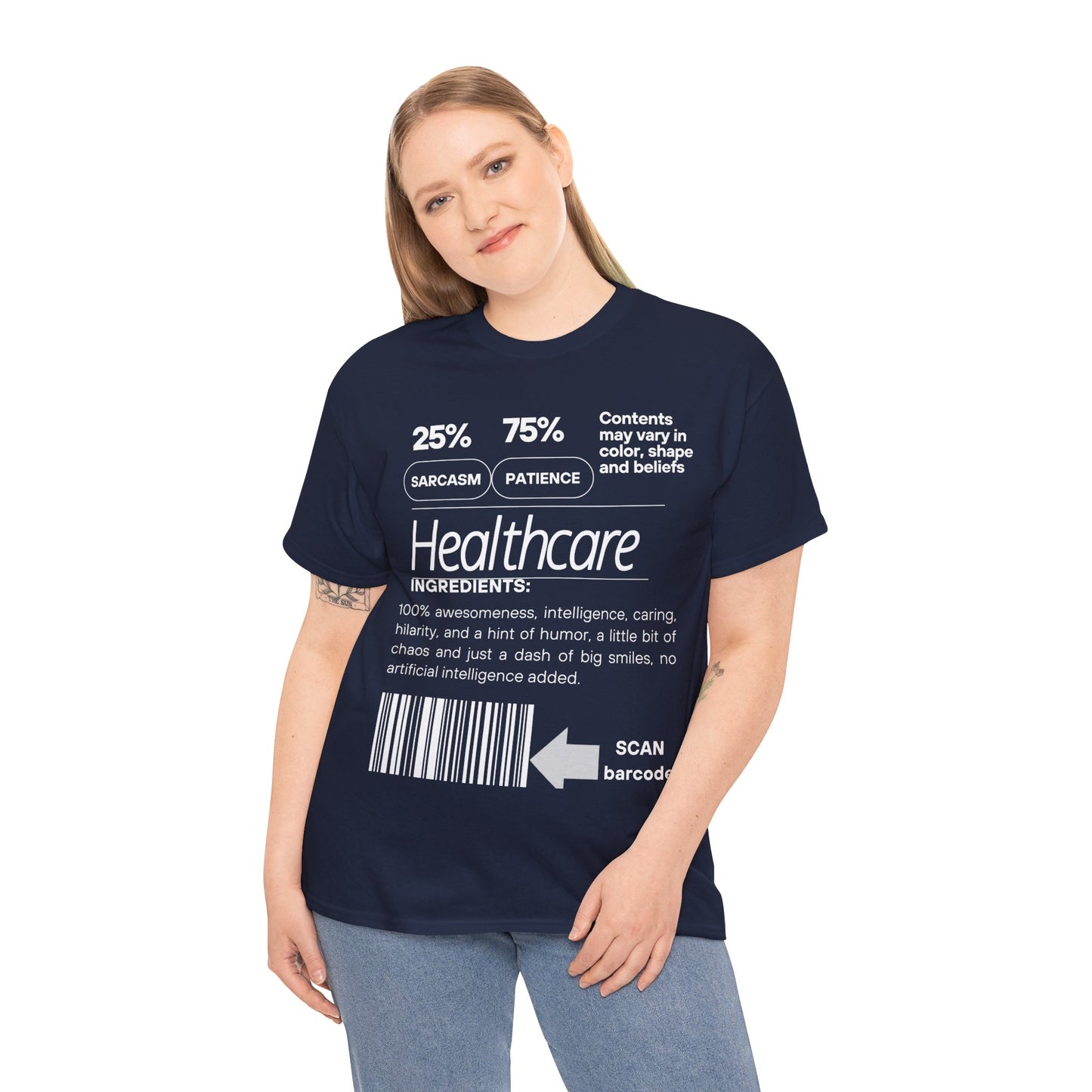 DCAL Healthcare humor Unisex Heavy Cotton Tee