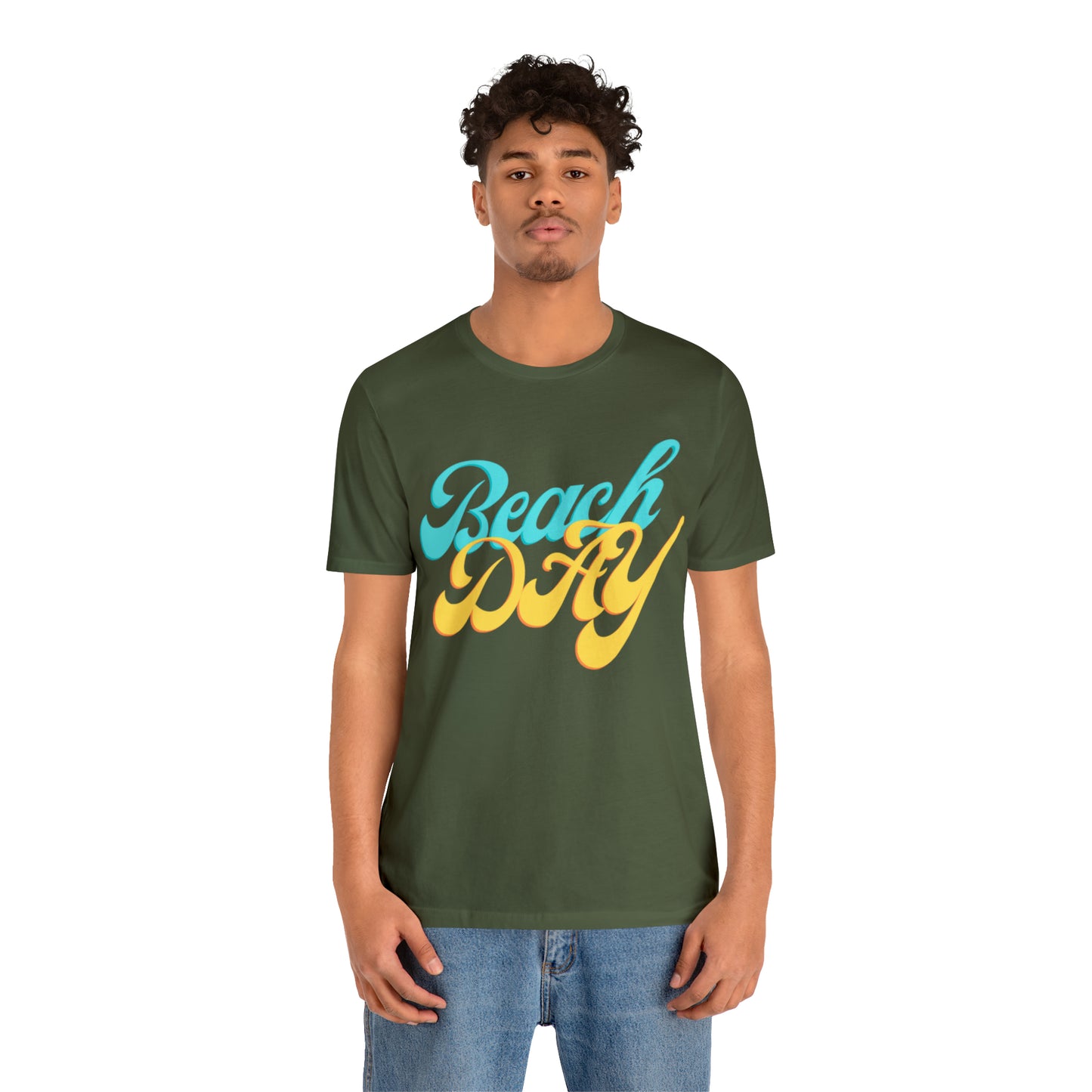 DCAL Beach Collection "Beach Day" Unisex Jersey Short Sleeve Tee