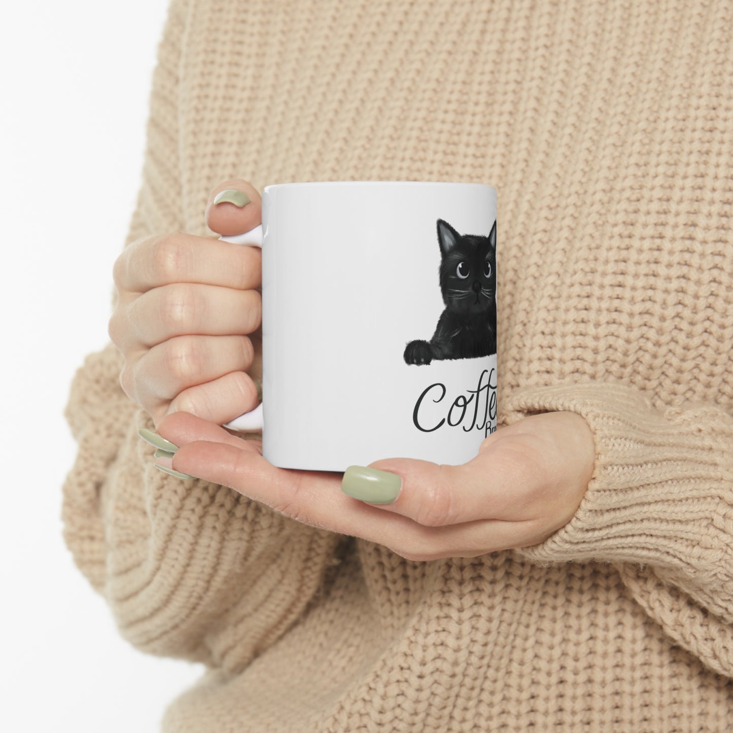 DCAL Meow Collection "Coffee Break" Ceramic Mug 11oz