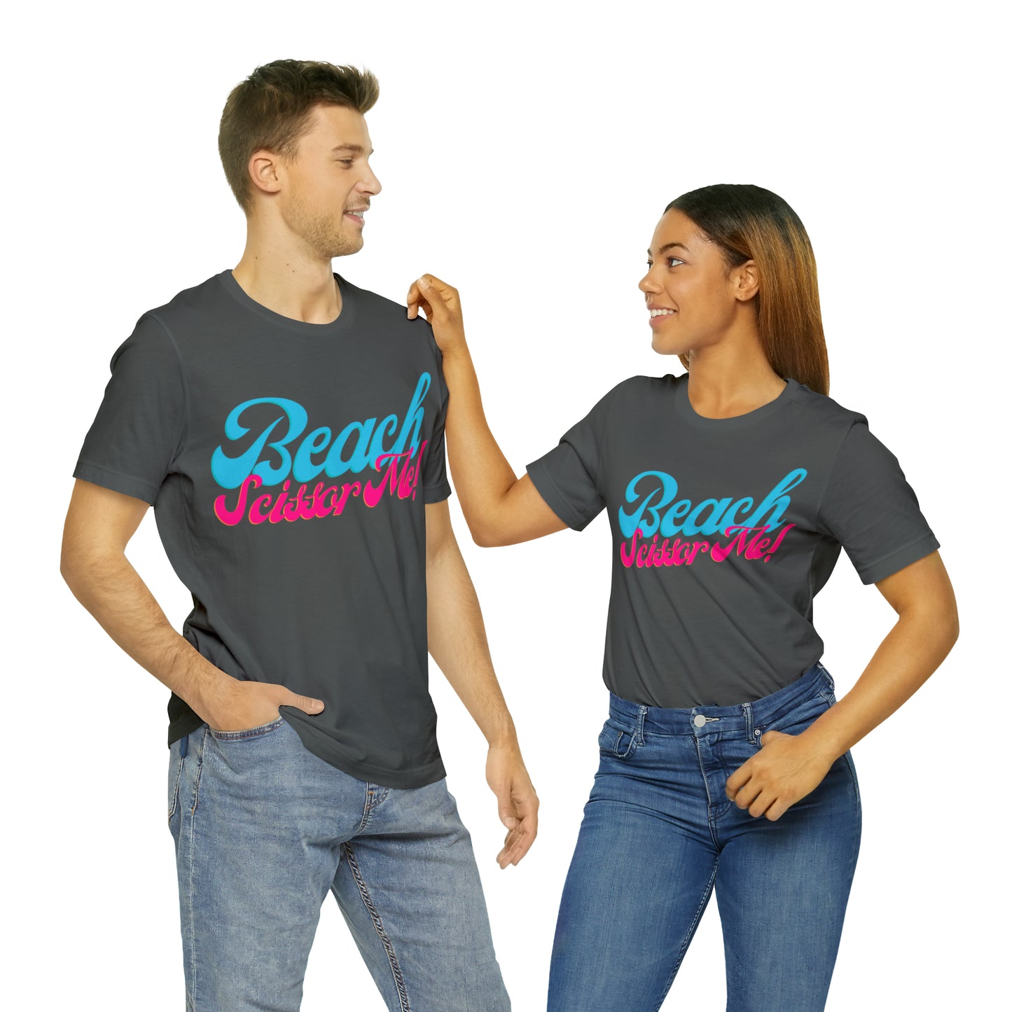 DCAL Beach Collection "Beach Scissor Me" Unisex Jersey Short Sleeve Tee