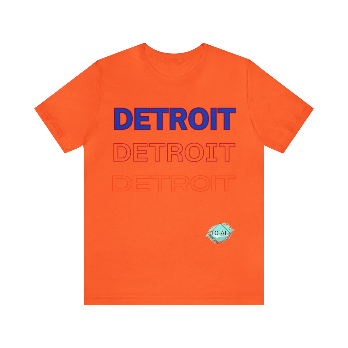 DCAL Downtown Diaries "Detroit" Unisex Jersey Short Sleeve Tee