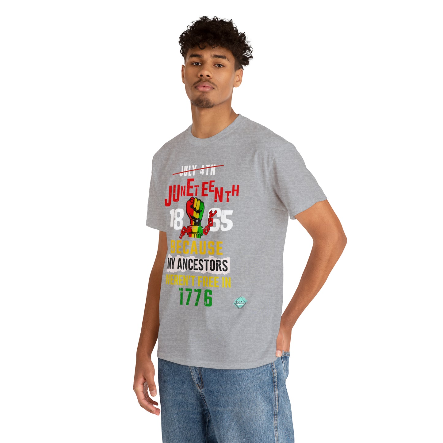 DCAL Juneteenth "Ancestors" Unisex Heavy Cotton Tee