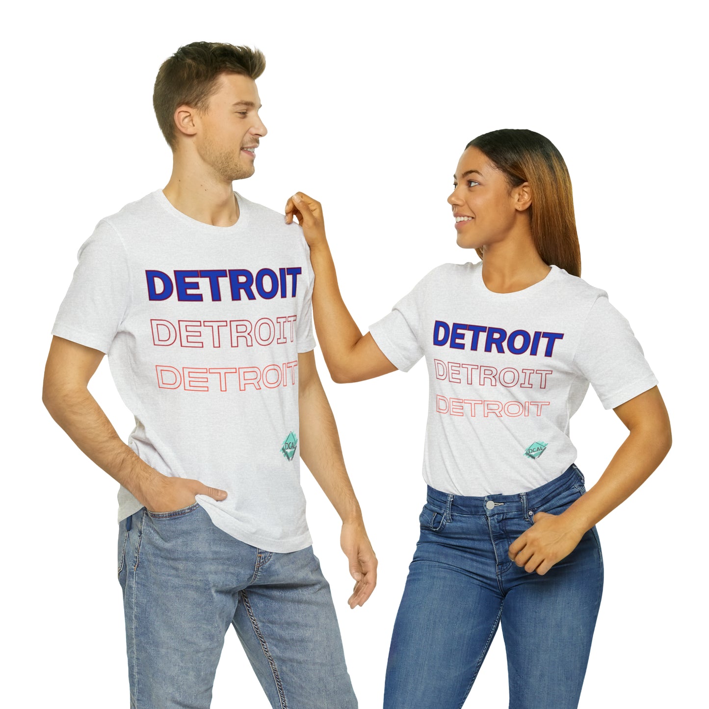 DCAL Downtown Diaries "Detroit" Unisex Jersey Short Sleeve Tee